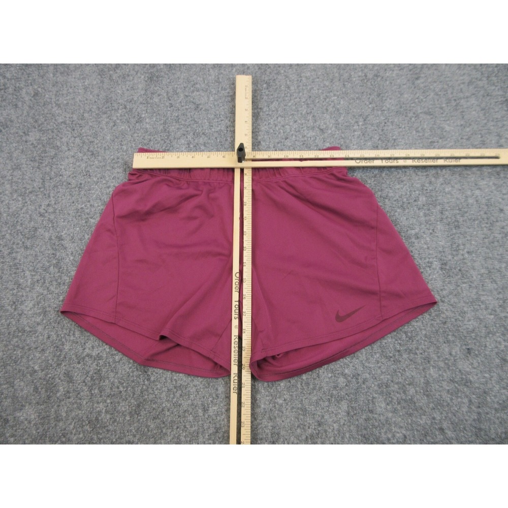 Nike Shorts Womens Small Purple Swoosh Logo Lightweight Running Ladies 28x12 - Picture 4 of 12